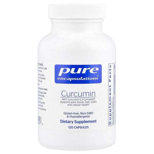 Pure Encapsulations, Curcumin, 120 Capsules (250 mg per Capsule)