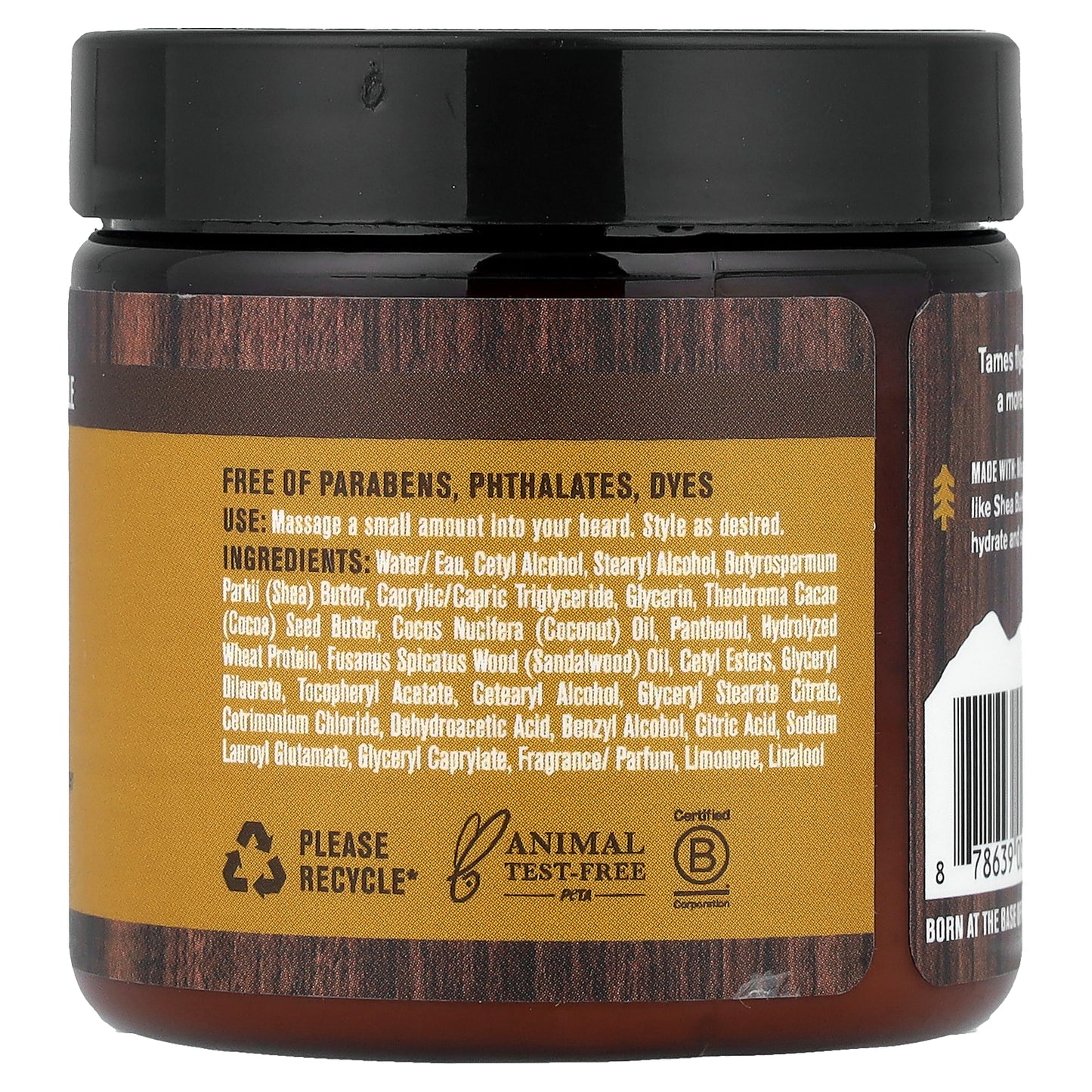 Every Man Jack, Beard Butter, Sandalwood, 4 oz (114 g)