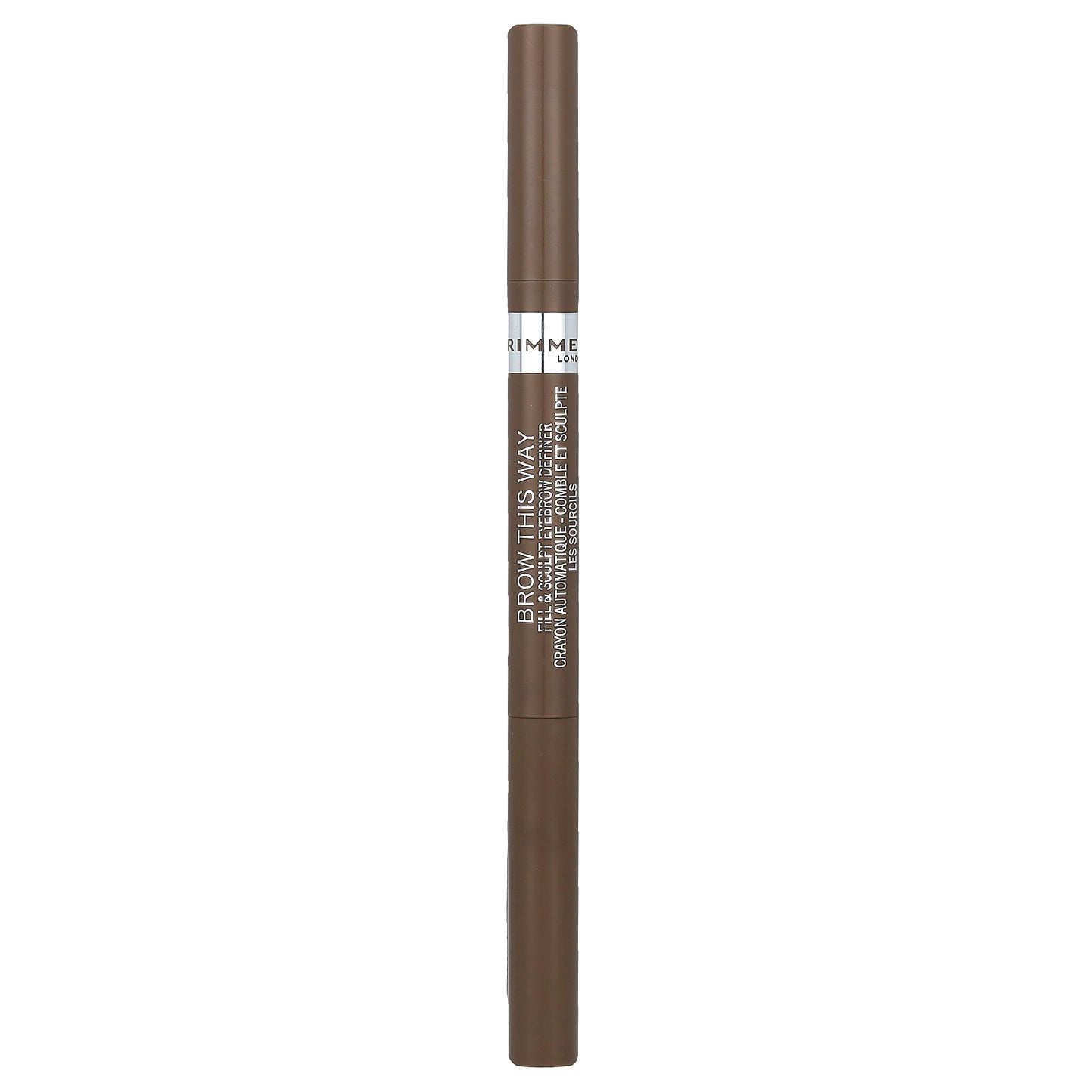 Rimmel London, Brow This Way, Fill & Sculpt Eyebrow Definer, 002 Medium Brown, 0.008 oz (0.25 g)