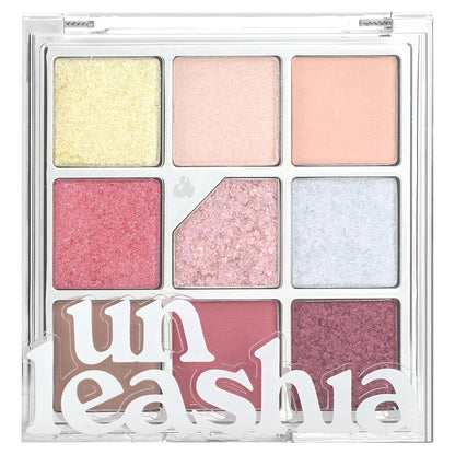 Unleashia, Glitterpedia Eyeshadow Palette, No.7 All of Peach Ade, 0.233 oz