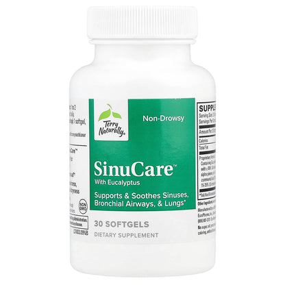 Terry Naturally, SinuCare™ with Eucalyptus, 30 Softgels