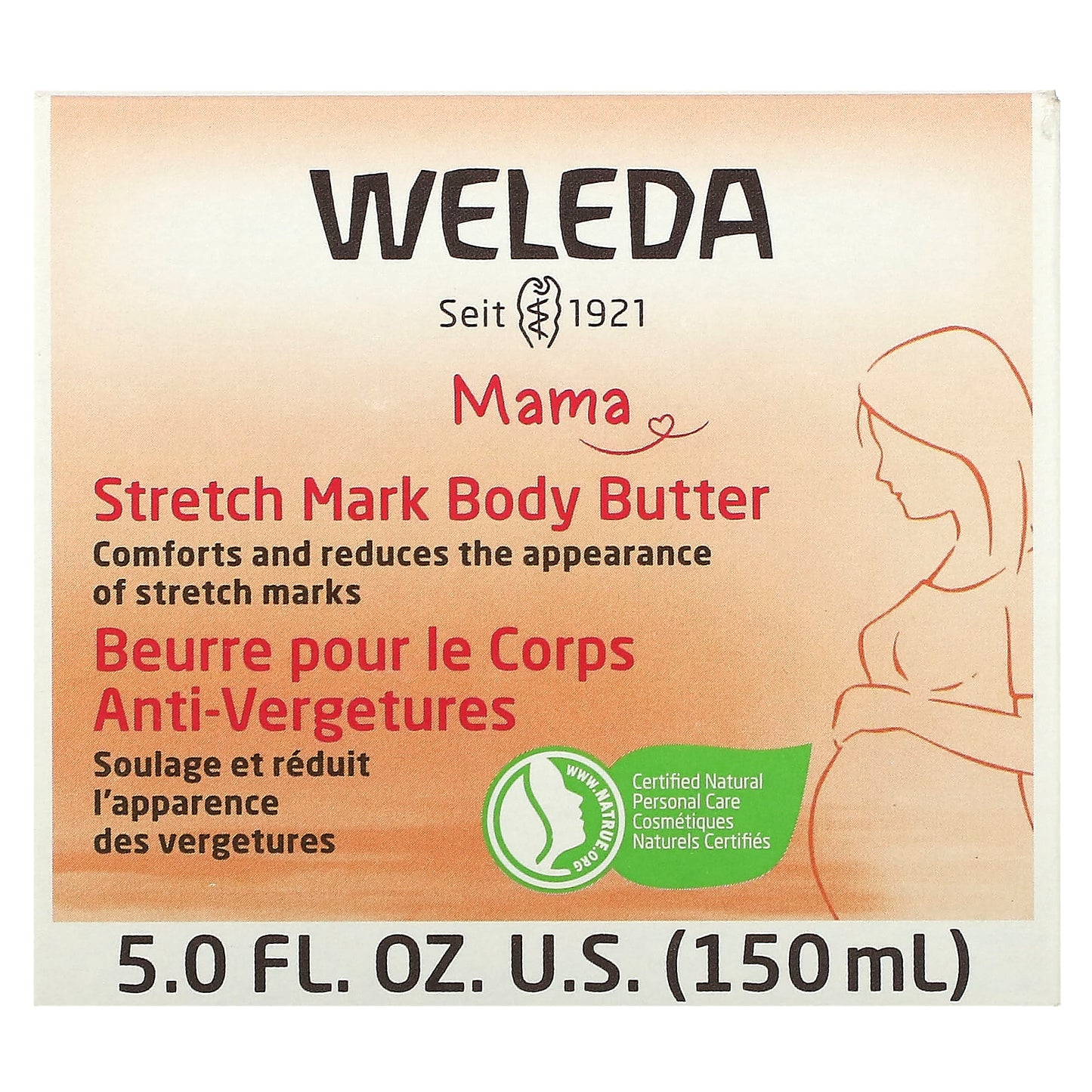 Weleda, Mama, Stretch Mark Body Butter, 5 fl oz (150 ml)