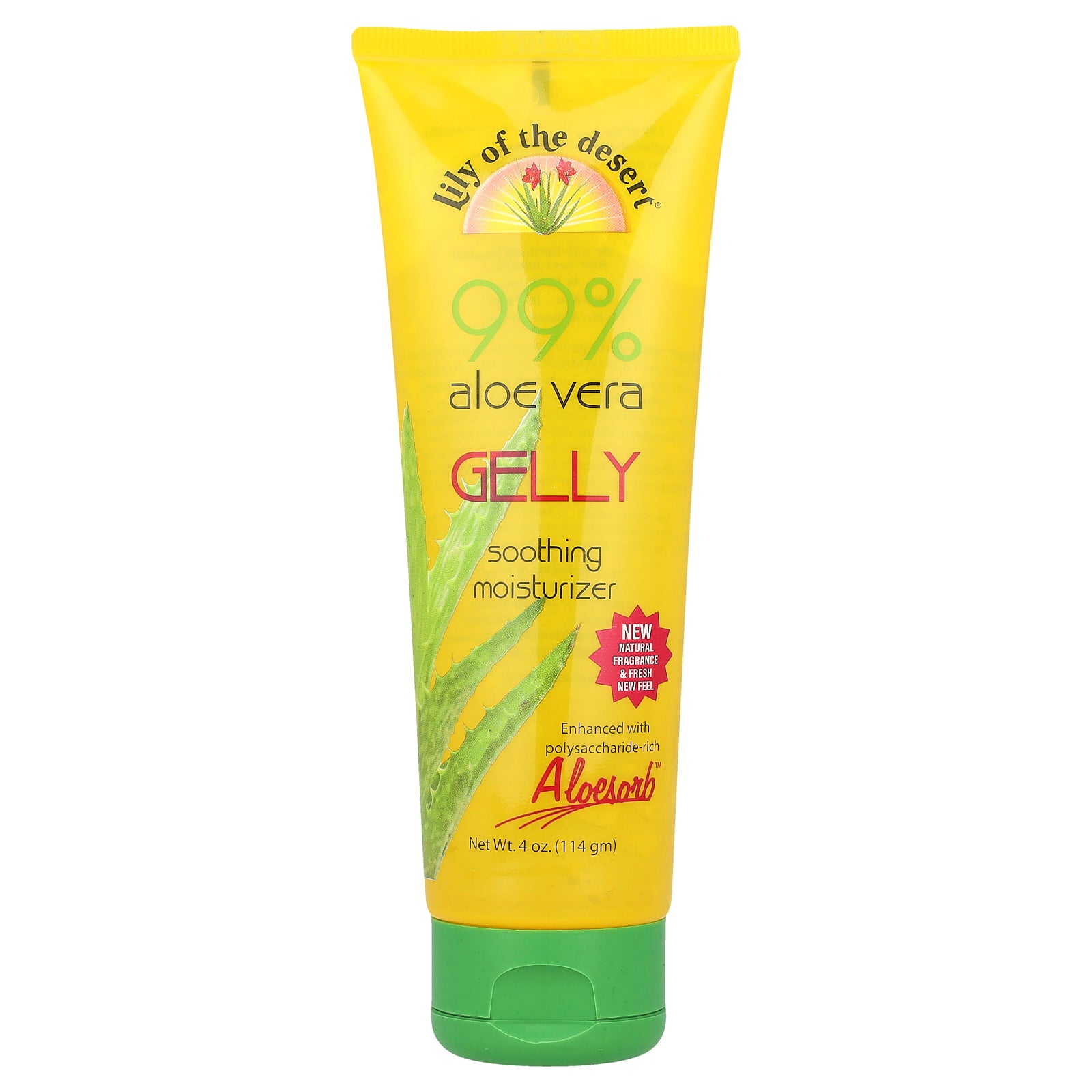 Lily of the Desert, 99% Aloe Vera Gelly, 4 oz (114 g)