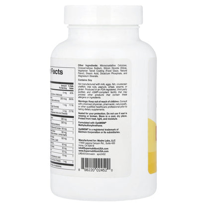 Super Nutrition, Multivitamins with L-Cysteine, MSM, Vitamin A, and Biotin, 180 Tablets