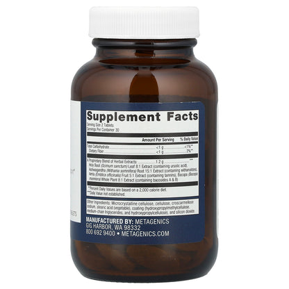 Metagenics, Exhilarin®, 60 Tablets