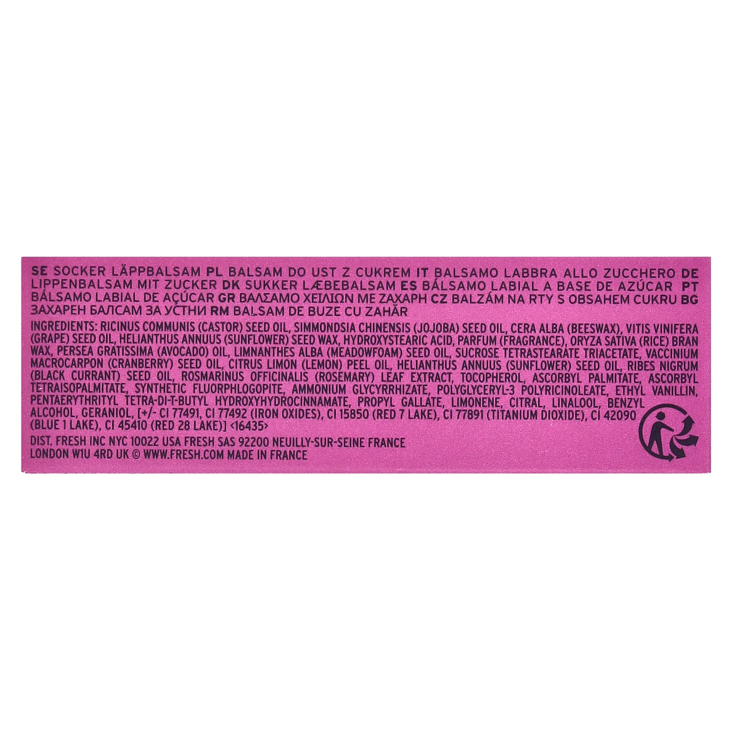 Fresh, Sugar Lip Treatment, Berry, 0.15 oz (4.3 g)
