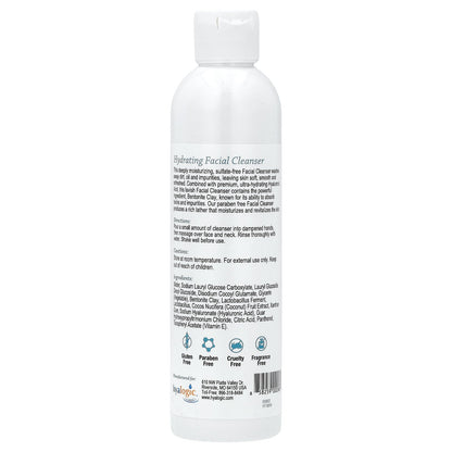 Hyalogic, Facial Cleanser With Hyaluronic Acid & Bentonite Clay, 8 fl oz (237 ml)