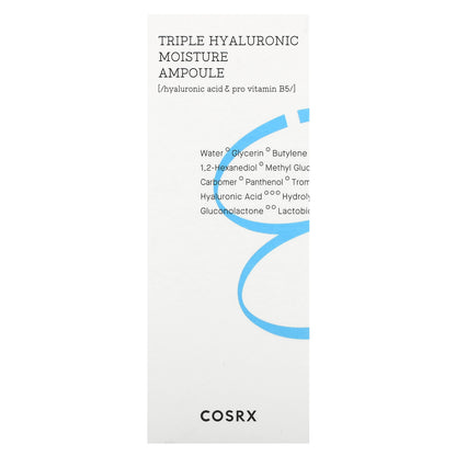 CosRx, Hydrium, Triple Hyaluronic Moisture Ampoule, 1.35 fl oz (40 ml)