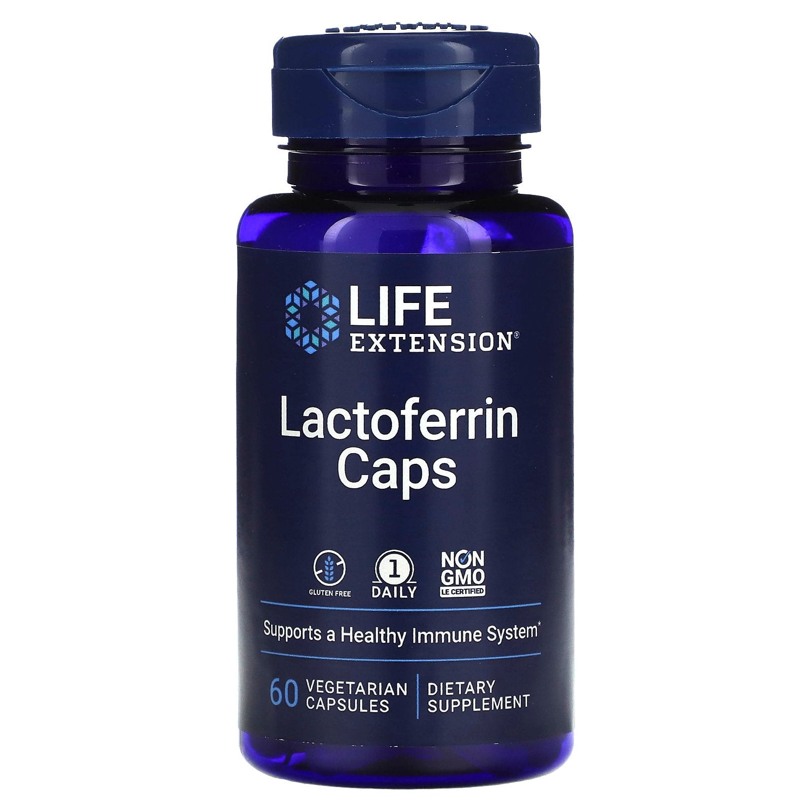 Life Extension, Lactoferrin Caps, 300 mg, 60 Vegetarian Capsules