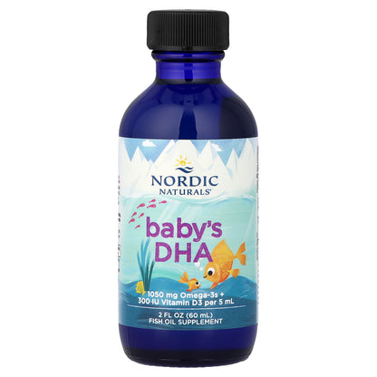 Nordic Naturals, Baby's DHA, 2 fl oz (60 ml)