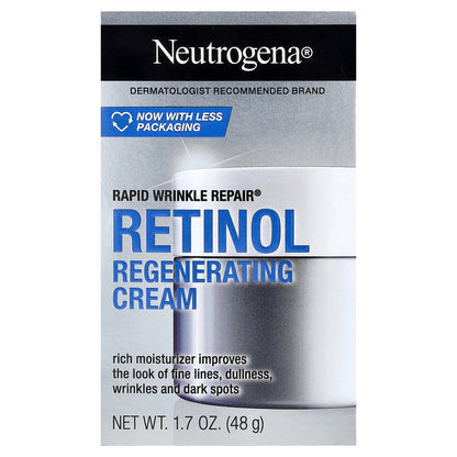Neutrogena, Rapid Wrinkle Repair®, Retinol Regenerating Cream, 1.7 oz (48 g)