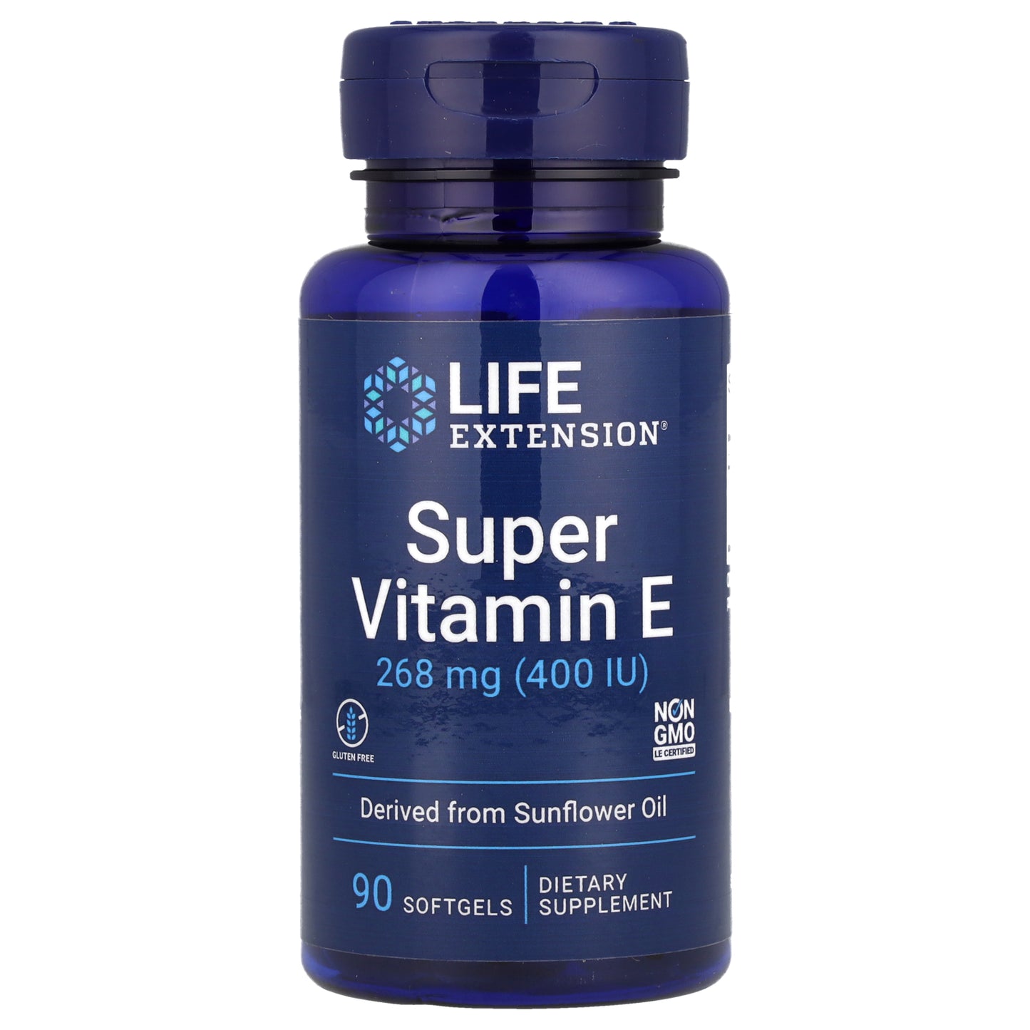 Life Extension, Super Vitamin E, 268 mg (400 IU), 90 Softgels