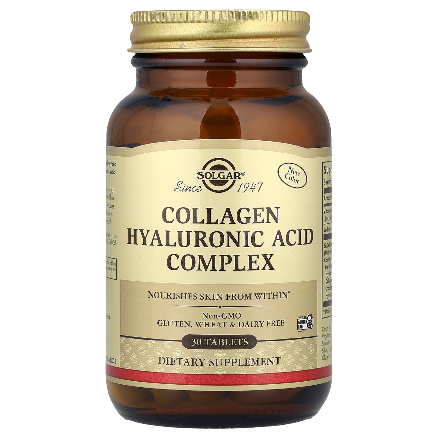Solgar, Collagen Hyaluronic Acid Complex, 30 Tablets