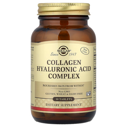 Solgar, Collagen Hyaluronic Acid Complex, 30 Tablets