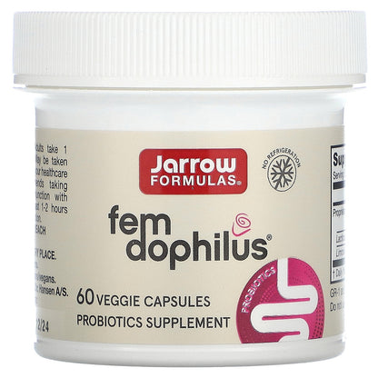 Jarrow Formulas, Vegan Fem Dophilus, 1 Billion CFU , 60 Veggie Capsules