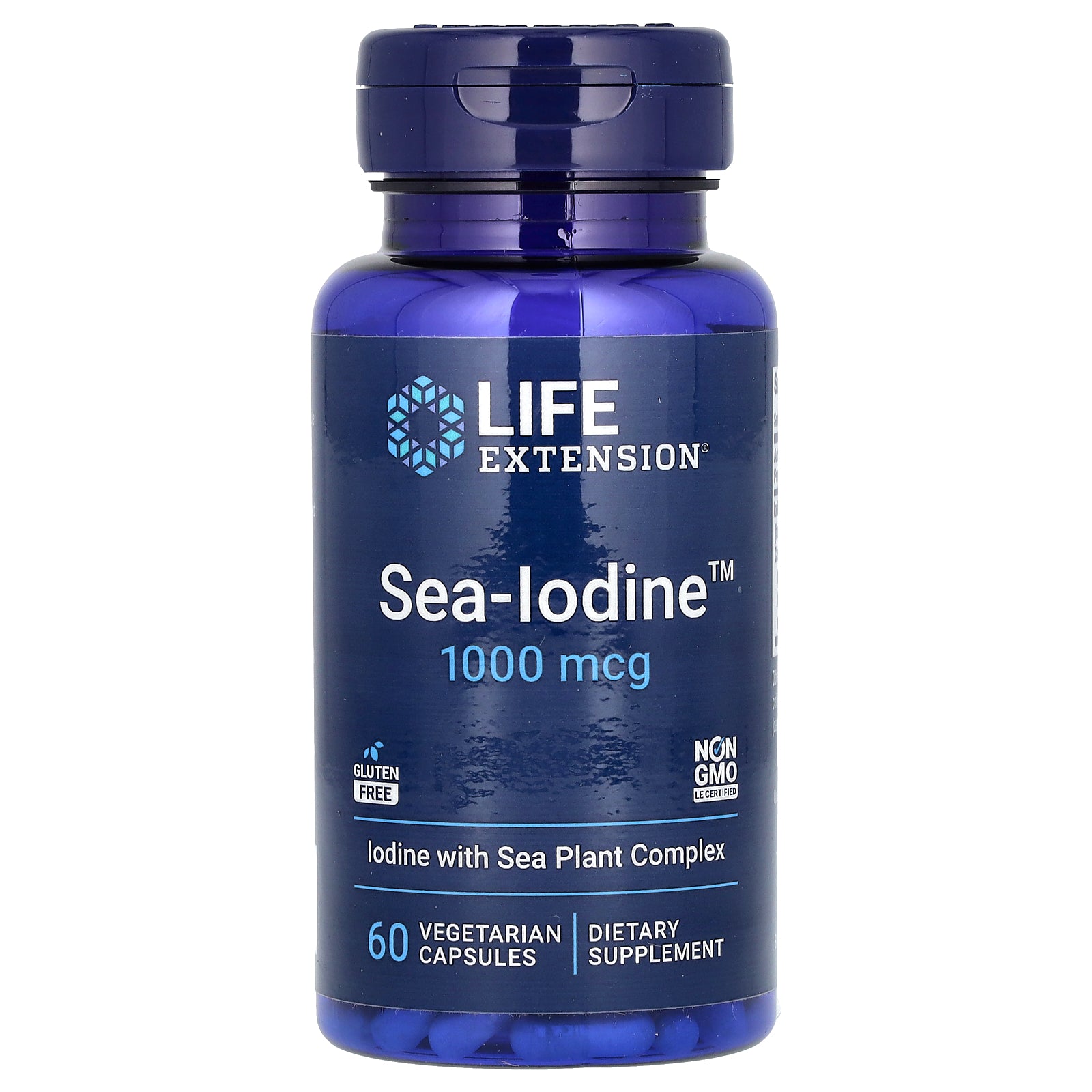 Life Extension, Sea-Iodine, 1,000 mcg, 60 Vegetarian Capsules