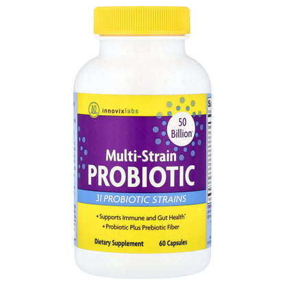 InnovixLabs, Multi-Strain Probiotic, 60 Capsules
