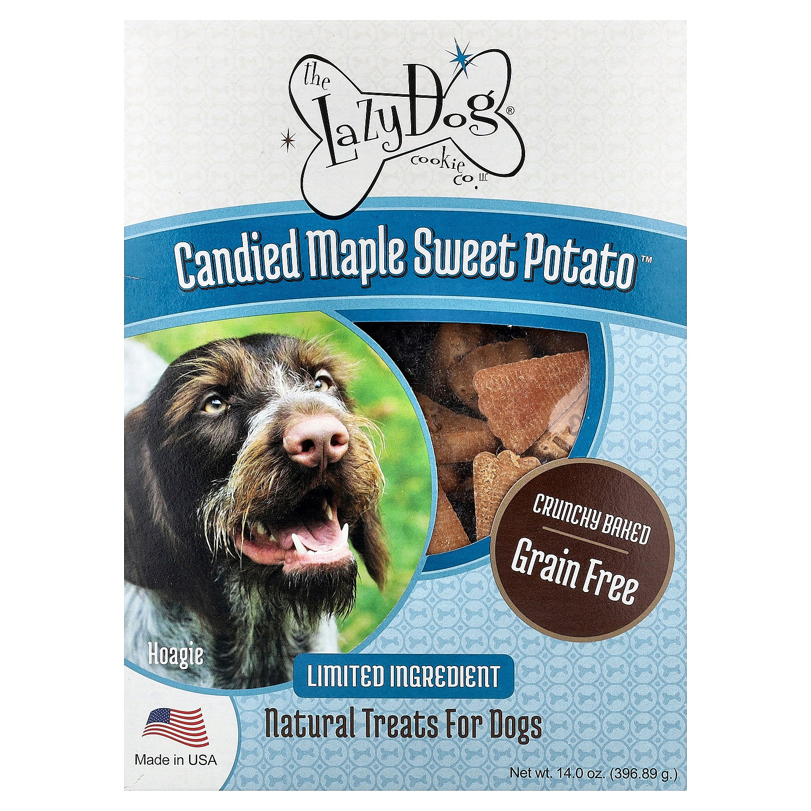 Lazy Dog Cookie, Natural Treats For Dogs, Candied Maple Sweet Potato™, 14 oz (396.89 g)