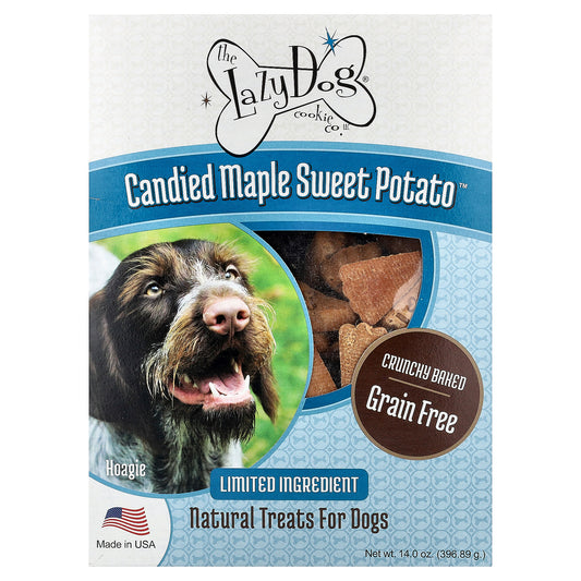 Lazy Dog Cookie, Natural Treats For Dogs, Candied Maple Sweet Potato™, 14 oz (396.89 g)