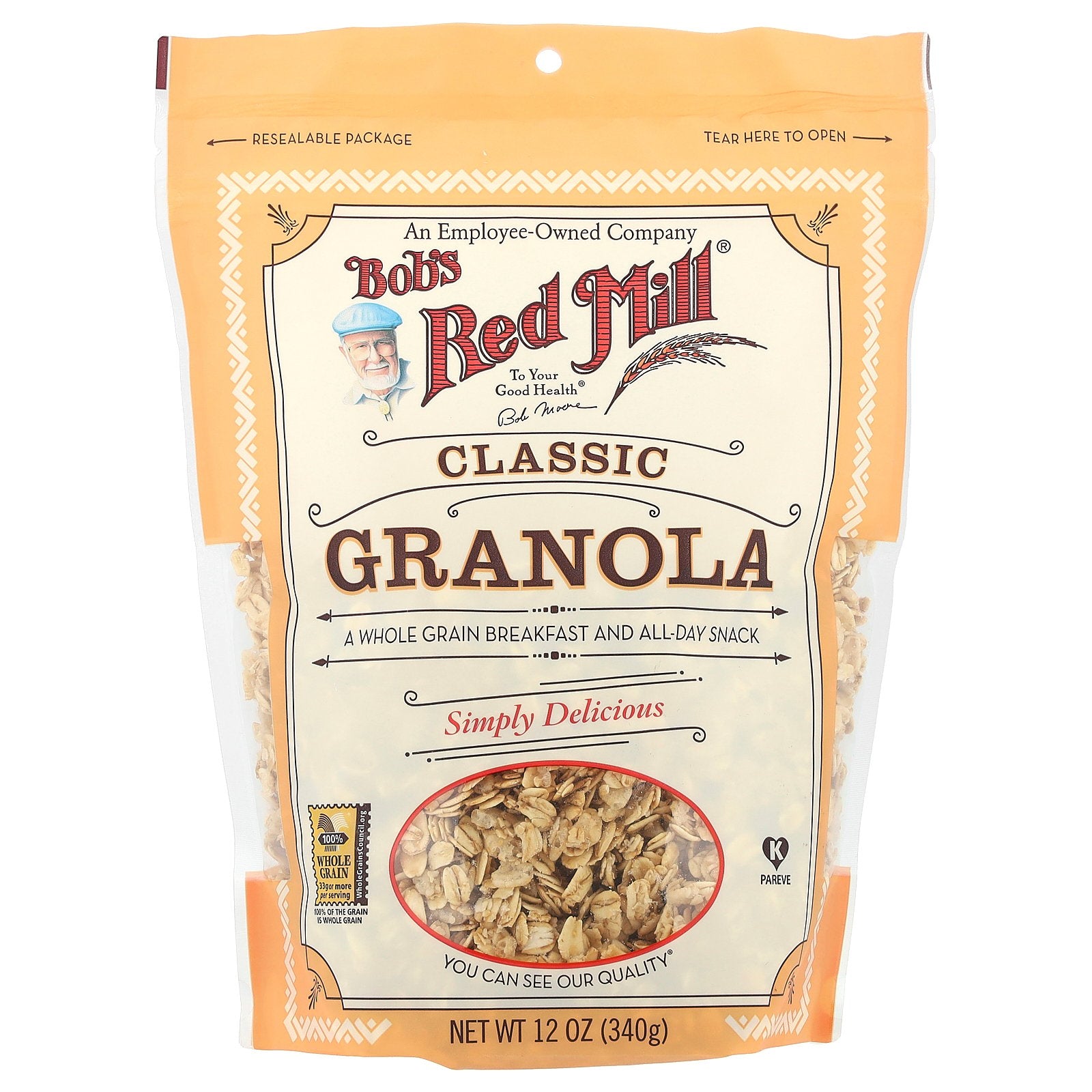 Bob's Red Mill, Granola, Classic, 12 oz (340 g)