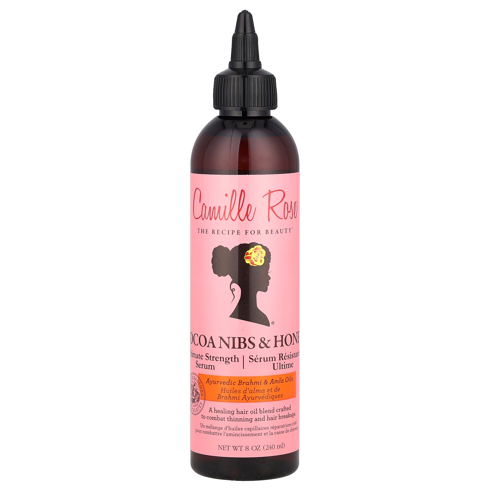 Camille Rose, Ultimate Strength Serum, Cocoa Nibs & Honey, 8 oz (240 ml)