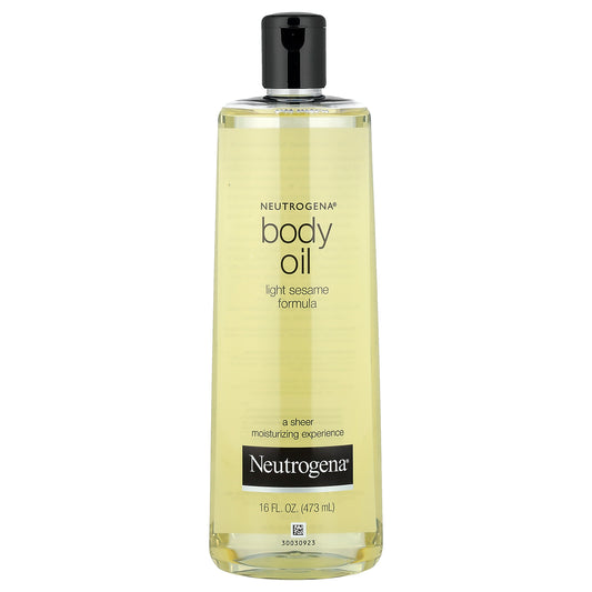 Neutrogena, Body Oil, Light Sesame Formula, 16 fl oz (473 ml)