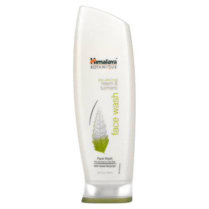 Himalaya, Botanique, Neem & Turmeric Face Wash, 5.07 fl oz (150 ml)