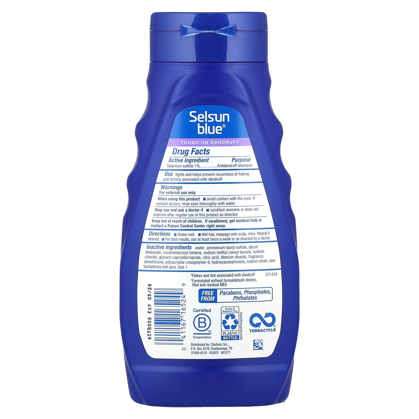 Selsun Blue, 2 in 1 Antidandruff Shampoo & Conditioner, 11 fl oz (325 ml)
