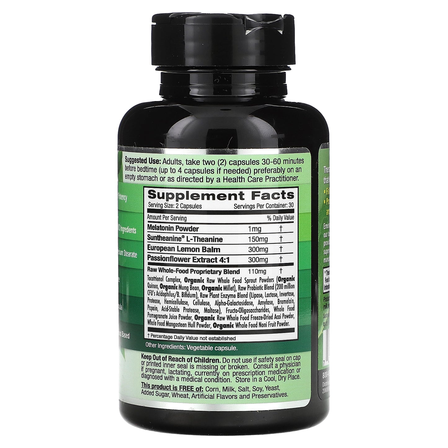 Emerald Laboratories, Sleep Health, 60 Vegetable Caps