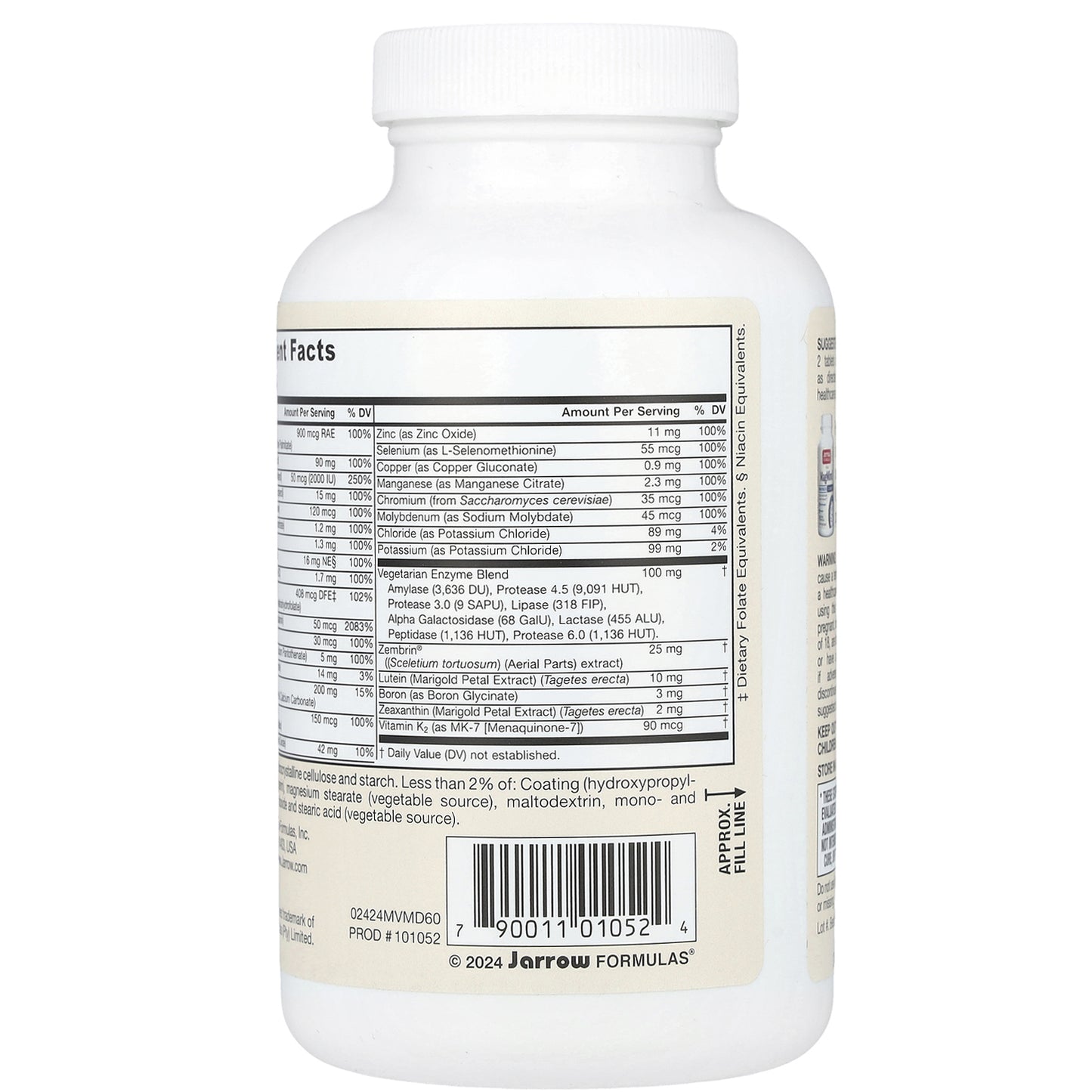 Jarrow Formulas, Mood Multi+™, 60 Tablets