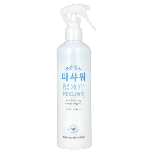 Nature Republic, Body Peeling Mist, Cotton, 10.14 fl oz (300 ml)