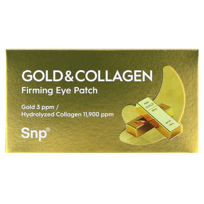 SNP, Gold & Collagen Firming Eye Patch, 60 Patches, 0.04 oz (1.25 g) Each