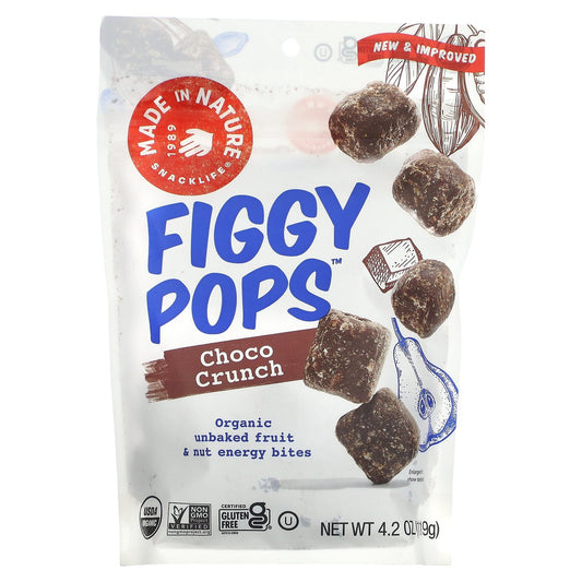 Made in Nature, Figgy Pops, Choco Crunch, 4.2 oz (119 g)