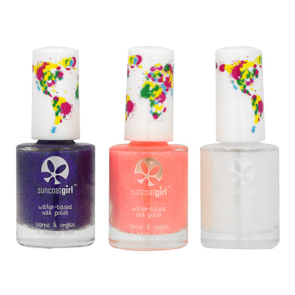 SuncoatGirl, Water-Based Nail Polish, Pretty Me, 4 Piece Kit