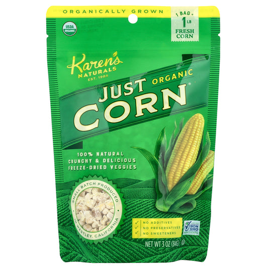 Karen's Naturals, Organic Just Corn®, 3 oz (84 g)