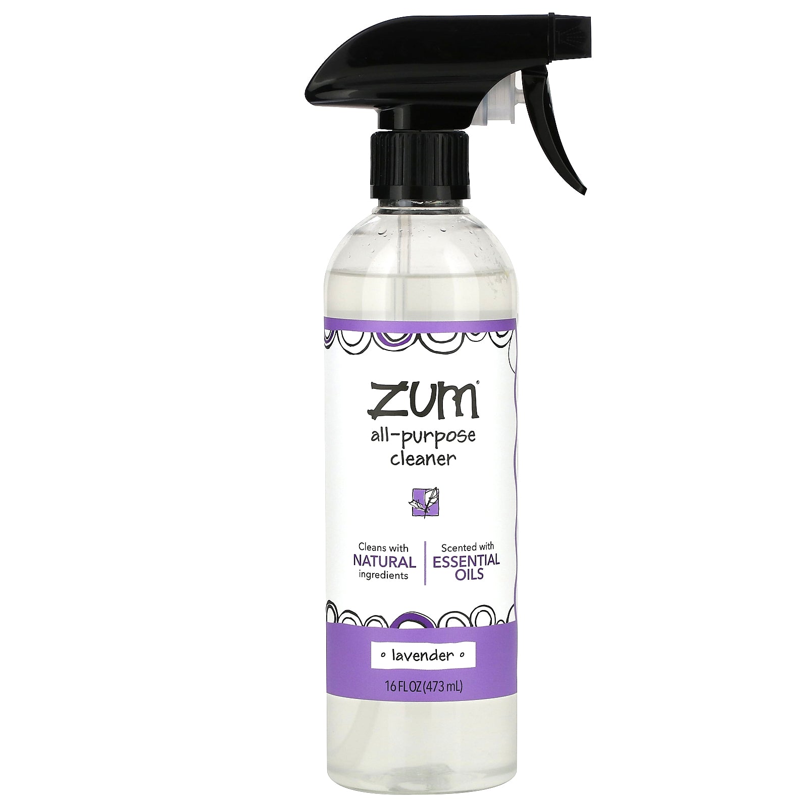 ZUM, All-Purpose Cleaner, Lavender, 16 fl oz (473 ml)