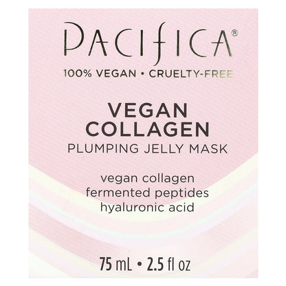 Pacifica, Vegan Collagen, Plumping Jelly Mask, 2.5 fl oz (75 ml)