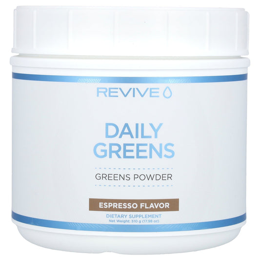 Revive, Daily Greens, Espresso , 17.98 oz (510 g)