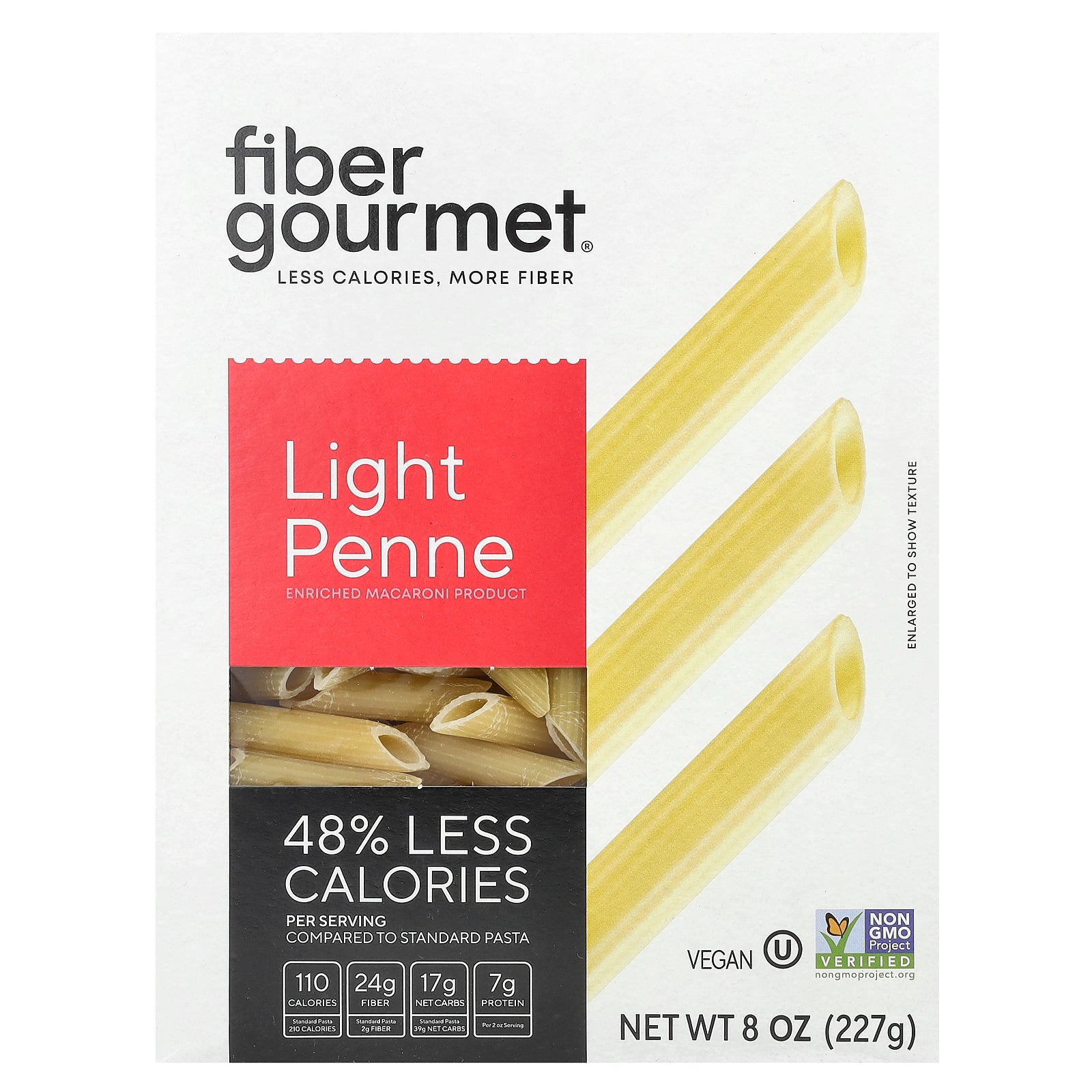 Fiber Gourmet, Light Penne , 8 oz (227 g)