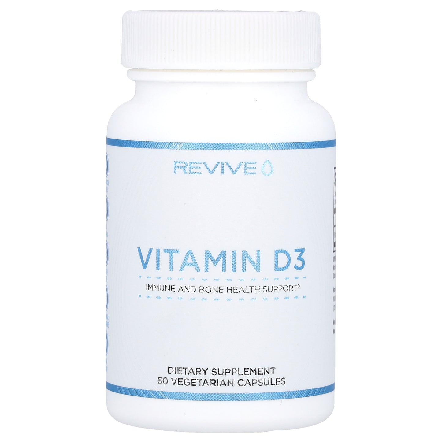 Revive, Vitamin D3, 60 Vegetarian Capsules