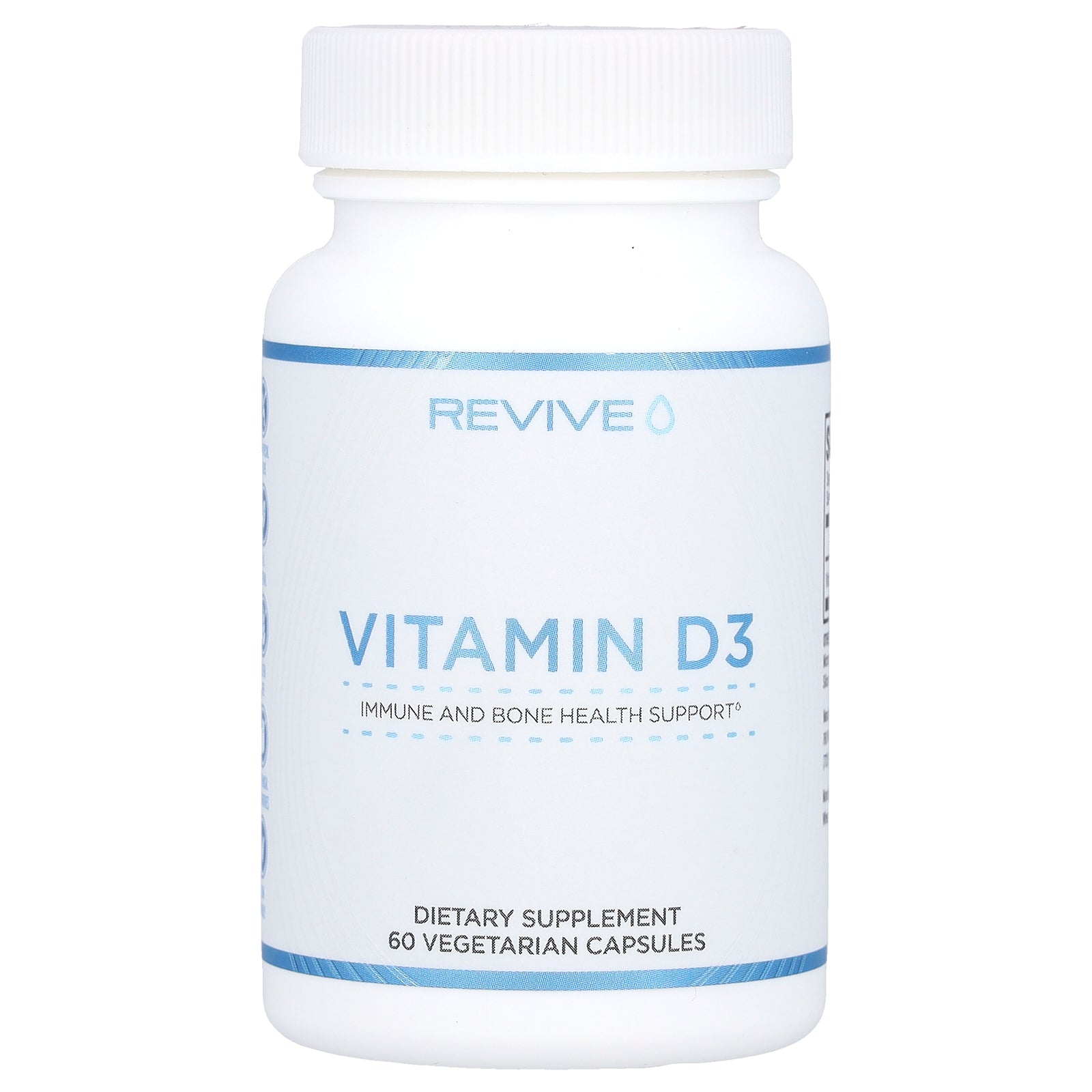 Revive, Vitamin D3, 60 Vegetarian Capsules