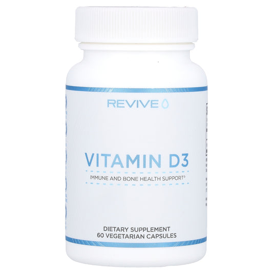 Revive, Vitamin D3, 60 Vegetarian Capsules