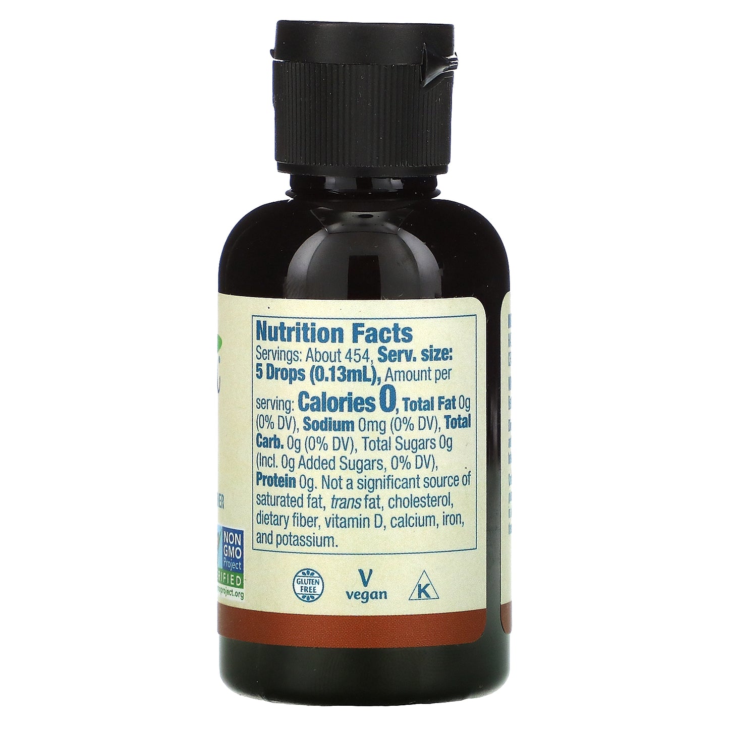 NOW Foods, Better Stevia, Zero-Calorie Liquid Sweetener, Hazelnut, 2 fl oz (59 ml)