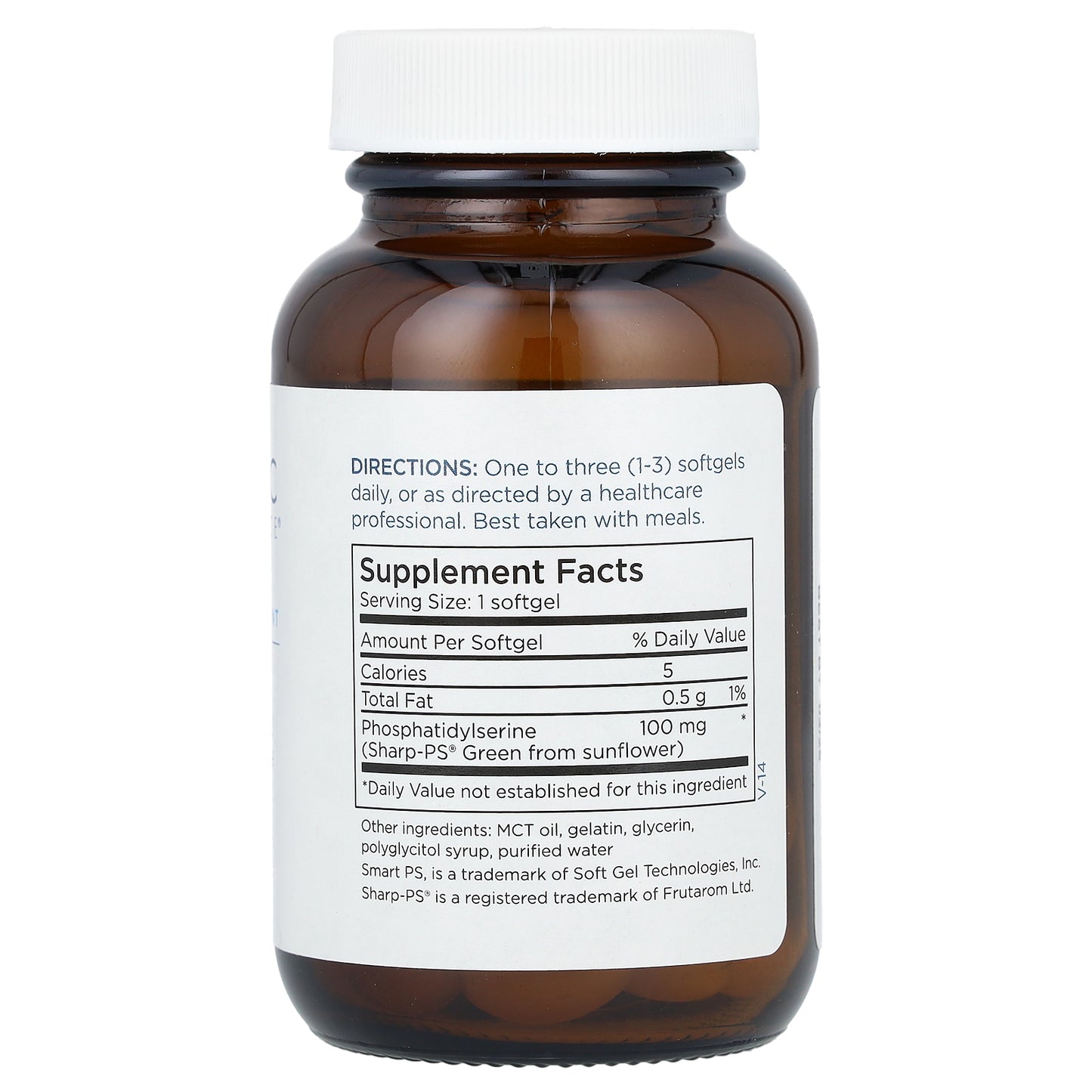 Metabolic Maintenance, PS-100, 100 mg, 60 Softgels