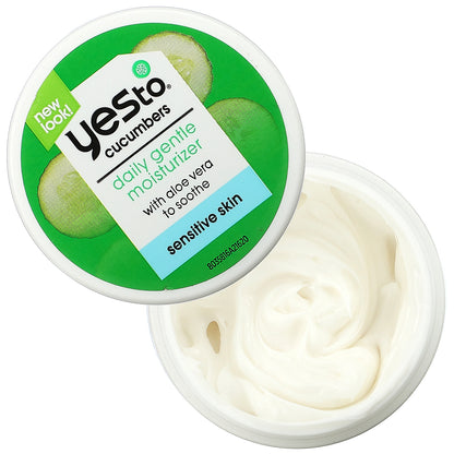 Yes To, Daily Gentle Moisturizer, Cucumbers, 1.7 fl oz (50 ml)