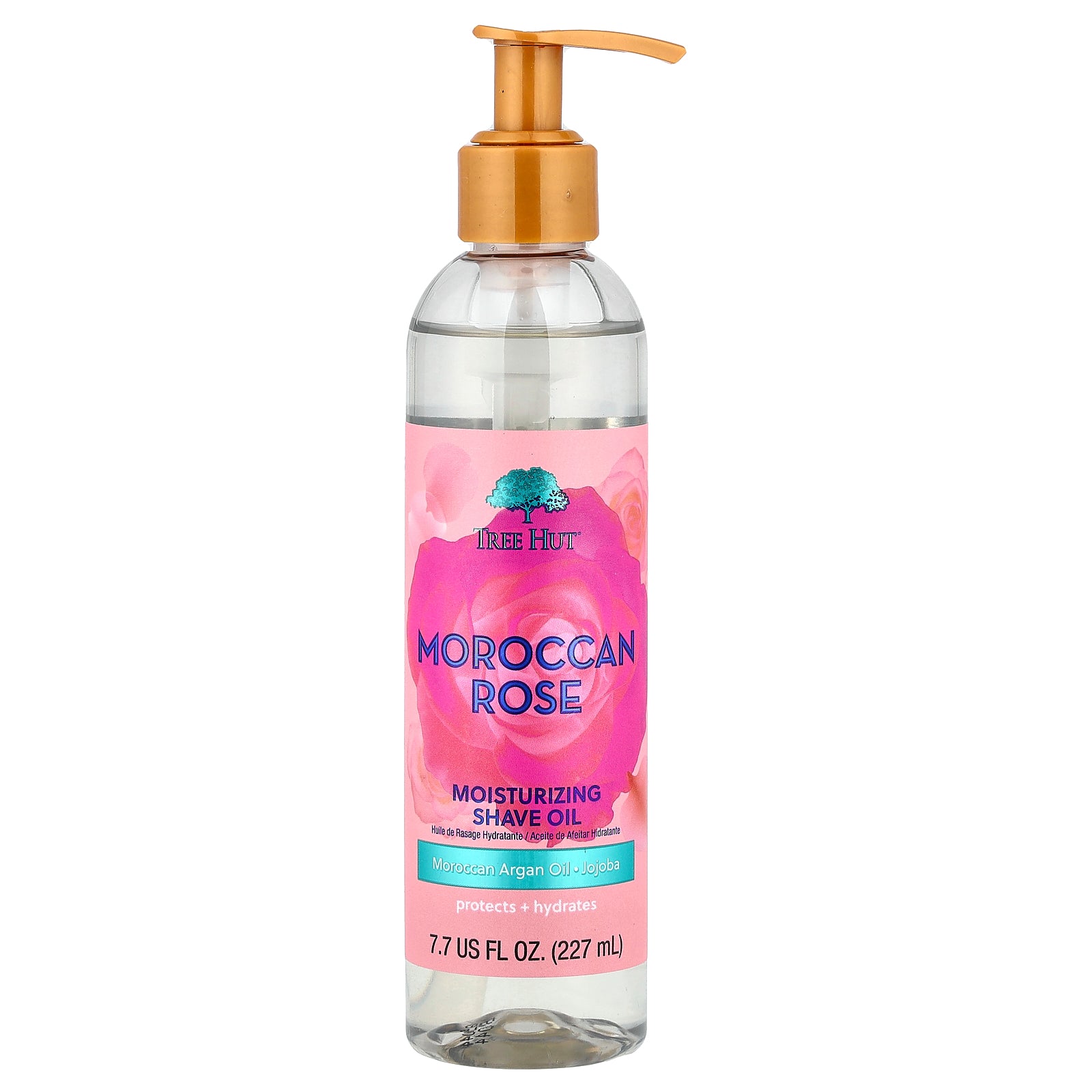 Tree Hut, Moisturizing Shave Oil, Moroccan Rose, 7.7 fl oz (227 ml)