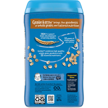 Gerber, Oatmeal Cereal, 1st Foods®, 16 oz (454 g)