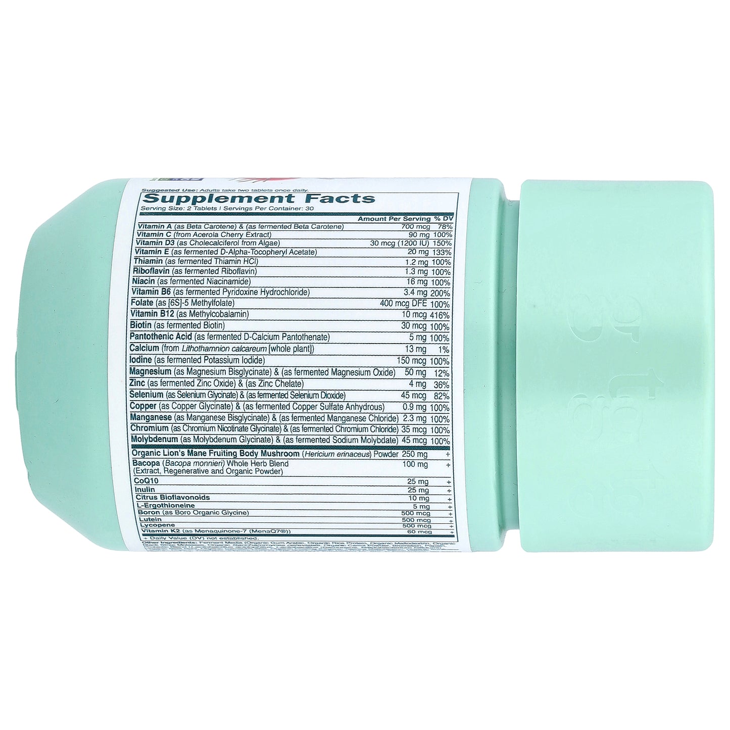 True Grace, Daily Women's Multivitamin 50+, 60 Easy-To-Swallow Tablets