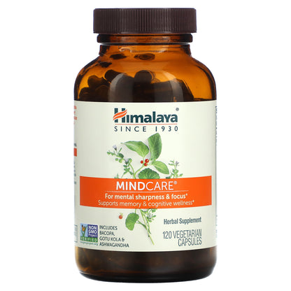 Himalaya, MindCare, 120 Vegetarian Capsules