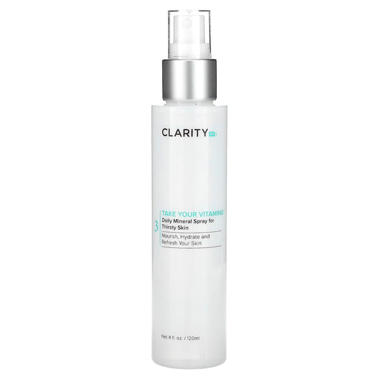 ClarityRx, Take Your Vitamins, Daily Mineral Spray for Thirsty Skin, 4 fl oz (120 ml)